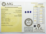 Sapphire 2.63ct AIG Certified