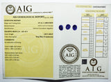 Sapphire 2.83ct AIG Certified