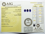 Sapphire 2.86ct AIG Certified