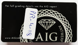 Sapphire 3.46ct AIG Certified