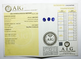 Sapphire 4.22ct AIG Certified