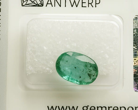 Emerald 2.11ct GRA Certified