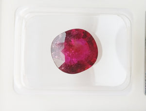 Rubellite 3.37ct GRA Certified