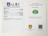 Emerald 3.41ct ALGT Certified