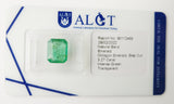 Emerald 3.27ct ALGT Certified