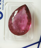 Rubellite 13.79ct ALGT Certified