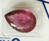 Rubellite 13.79ct ALGT Certified