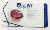 Rubellite 13.79ct ALGT Certified