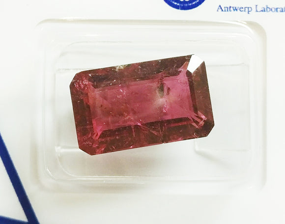 Rubellite 8.69ct ALGT Certified