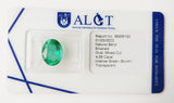 Emerald 4.06ct ALGT Certified