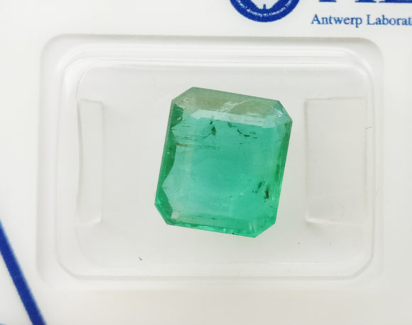 Emerald 4.09ct ALGT Certified