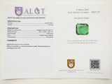 Emerald 4.09ct ALGT Certified