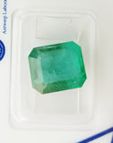 Emerald 6.51ct ALGT Certified