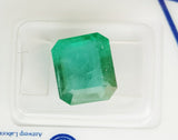 Emerald 6.51ct ALGT Certified