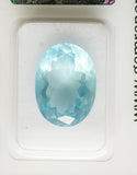 Aquamarine 6.54ct GRA Certified