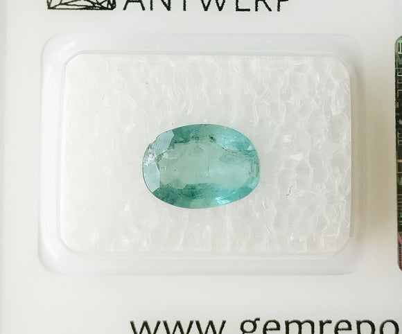 Aquamarine 1.72ct GRA Certified