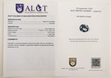 Indicolite 13.45ct ALGT Certified