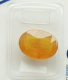 Yellow Sapphire 7.24ct ALGT Certified