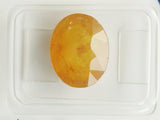 Yellow Sapphire 7.29ct ALGT Certified