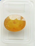 Yellow Sapphire 7.29ct ALGT Certified