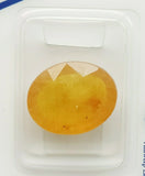 Yellow Sapphire 7.85ct ALGT Certified