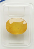 Yellow Sapphire 7.93ct ALGT Certified