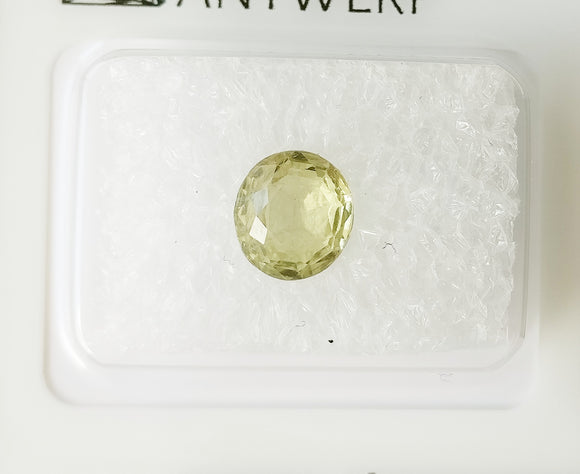 Chrysoberyl 1.27ct GRA Certified