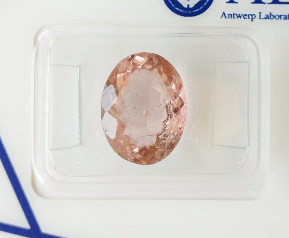 Pink Tourmaline 3.76ct ALGT Certified