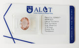 Pink Tourmaline 3.76ct ALGT Certified