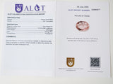 Pink Tourmaline 3.76ct ALGT Certified