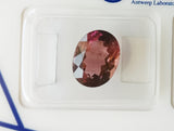 Pink Tourmaline 3.85ct ALGT Certified