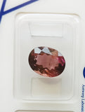 Pink Tourmaline 3.85ct ALGT Certified