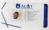 Pink Tourmaline 3.85ct ALGT Certified