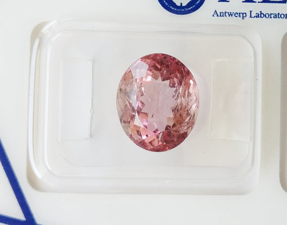 Pink Tourmaline 4.35ct ALGT Certified