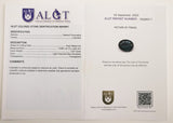 Indicolite 3.37ct ALGT Certified