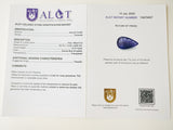 Tanzanite 12.74ct ALGT Certified