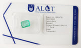 Emerald 1.77ct ALGT Certified