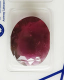 Rubellite 16.07ct ALGT Certified