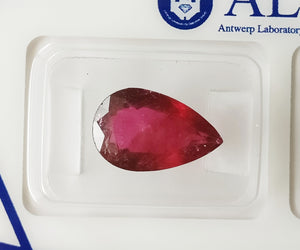 Rubellite 3.75ct ALGT Certified