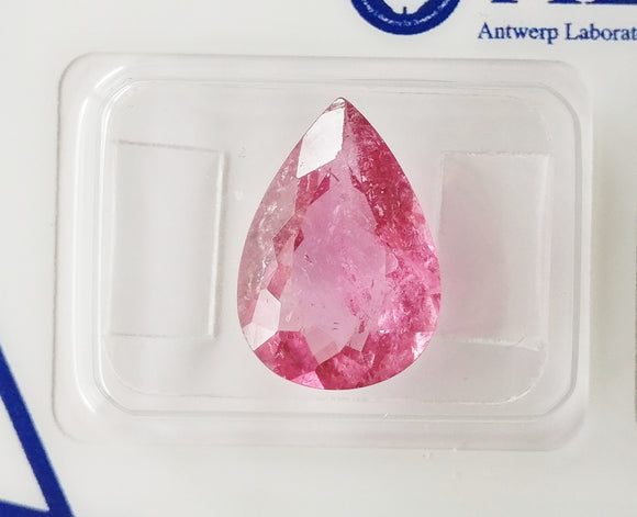 Pink Tourmaline 4.46ct ALGT Certified