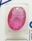 Pink Tourmaline 13.19ct ALGT Certified