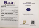 Tanzanite 14.50ct ALGT Certified