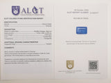 Tanzanite 6.36ct ALGT Certified
