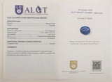 Tanzanite 6.31ct ALGT Certified