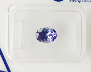 Tanzanite 1.06ct ALGT Certified