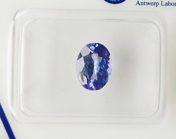 Tanzanite 1.26ct ALGT Certified