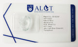 Aquamarine 4.01ct ALGT Certified