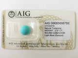 Turquoise 2.97ct AIG Certified