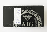 Turquoise 2.97ct AIG Certified