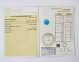 Turquoise 2.97ct AIG Certified